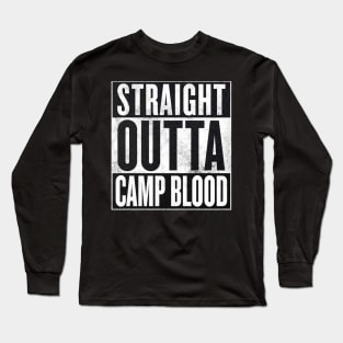 Friday the 13th - Straight Outta Camp Blood Long Sleeve T-Shirt